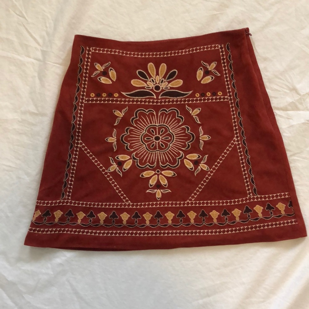 Altar’d State Embroidered Mini Skirt